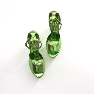 ‎Tony Bianco Jayze Heel in Lime Glimmer